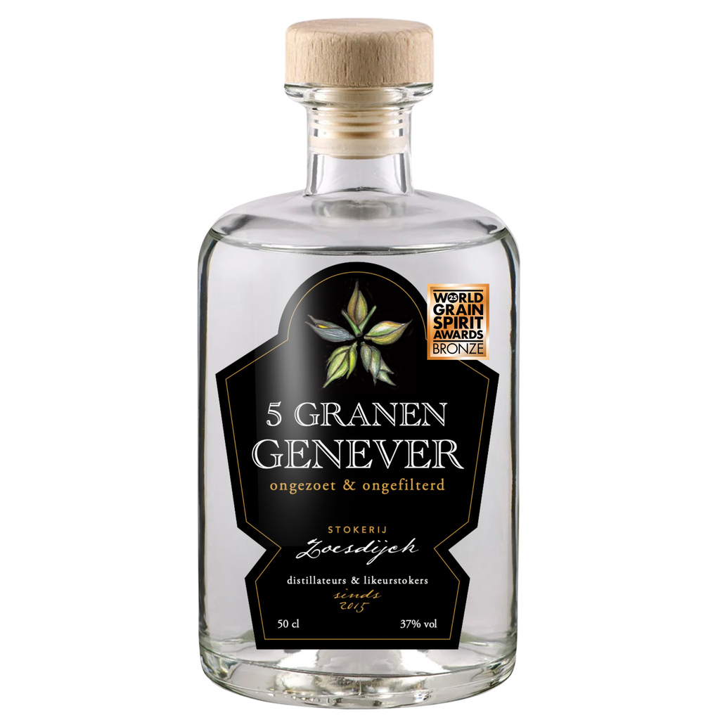 Zoesdijck Vijf Granen Genever 50 cl